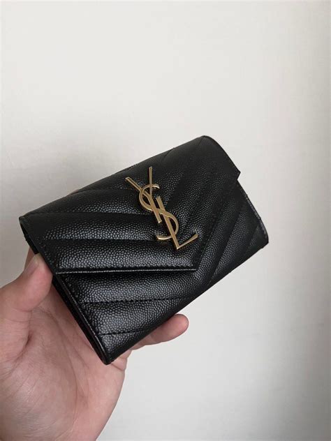 ysl small monogram envelope wallet.